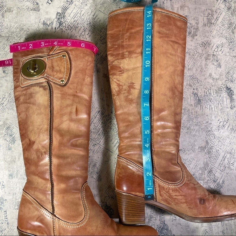 Coach Q125 Sara Boots Made in Italy - Picture 15 of 16